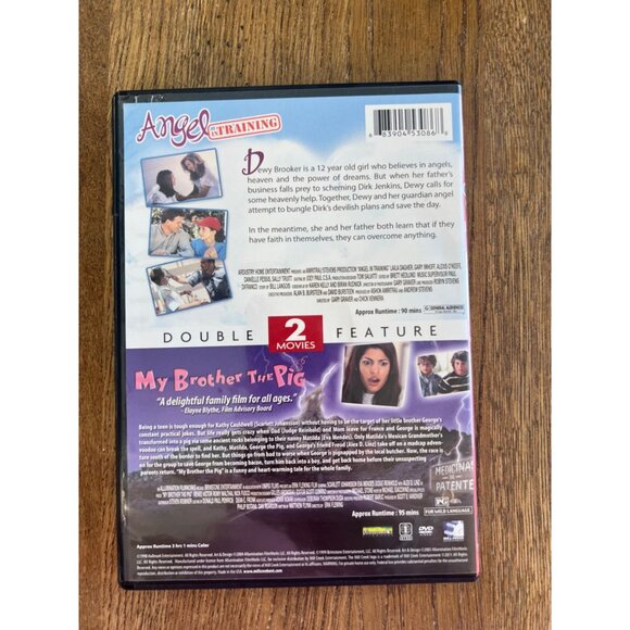 Double Feature DVD: Angels In The Infield & My Brother The Pig Comedy Movies - Picture 4 of 4